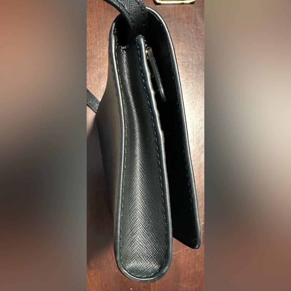 MICHAEL KORS Jet Set Charm LG MF XBODY CLUTCH LEATHER Black - Picture 10 of 13